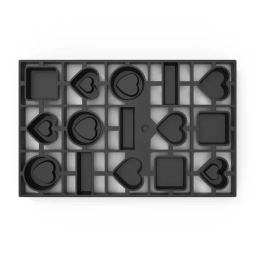 Bissolo Casa Pasticceria Stampini<COKIESHAPER LOVE 24X15 H. 2CM