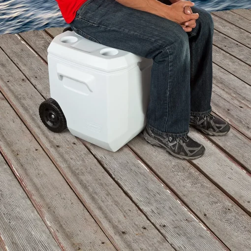Bissolo Casa Borse Termiche E Accessori Borse Termiche<COLEMAN - GHIACCIAIA EXTREME MARINE 50 WHEELED 58X44 H.46CM BIANCA: vendita online COLEMAN - GHIACCIAIA EXTREME MARINE 50 WHEELED 58X44 H.46CM BIANCA in offerta
