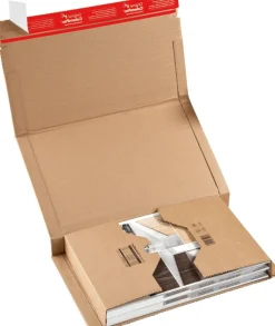 Bissolo Casa Cancelleria Accessori Vari<COLOMPAC - SCATOLA BROWN PER SPEDIZIONI A5 23.8X17.0X6.0 CM: vendita online COLOMPAC - SCATOLA BROWN PER SPEDIZIONI A5 23.8X17.0X6.0 CM in offerta
