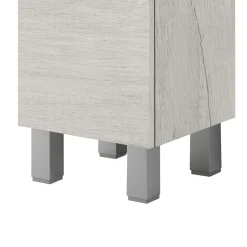Bissolo Casa Colonne Multiuso<Colonna Bagno Reversibile in Quercia Bianca: Colonna con Ante e Cassetti modello Gaia