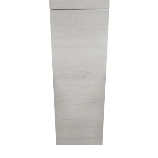 Bissolo Casa Colonne Multiuso<Colonna con Ante Reversibili in quercia Bianca: mobile bagno Colonna