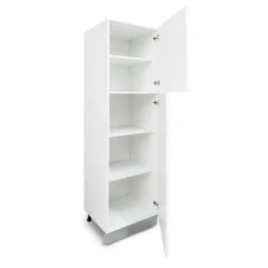 Bissolo Casa Mobili Da Cucina<COLONNA DISPENSA MIRA 60X60 H.216 BIANCO LUCIDO