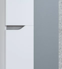 Bissolo Casa Colonne Multiuso<COLONNA SOSPESA GRACE2 CM 30X22 H. 160 BIANCO LUCIDO