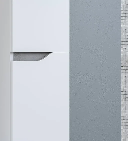 Bissolo Casa Colonne Multiuso<COLONNA SOSPESA GRACE2 CM 30X22 H. 160 BIANCO LUCIDO