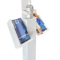 Bissolo Casa Gel E Spray Igienizzanti<COLONNINA DISPENSER 38X38 H. 129 IN METALLO BIANCO: vendita online COLONNINA DISPENSER 38X38 H. 129 IN METALLO BIANCO in offerta