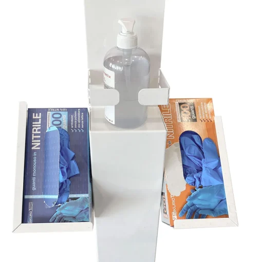 Bissolo Casa Gel E Spray Igienizzanti<COLONNINA DISPENSER 38X38 H. 129 IN METALLO BIANCO: vendita online COLONNINA DISPENSER 38X38 H. 129 IN METALLO BIANCO in offerta
