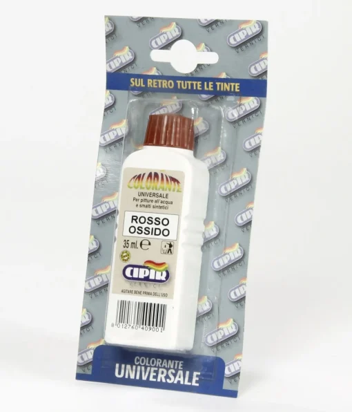 Bissolo Casa Pittura<COLORANTE UNIVERSALE ROSSO OSSIDO 35ML: vendita online COLORANTE UNIVERSALE ROSSO OSSIDO 35ML in offerta