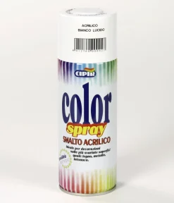 Bissolo Casa Pittura<COLORSPRAY BIANCO LUCIDO 02 400ML: vendita online COLORSPRAY BIANCO LUCIDO 02 400ML in offerta