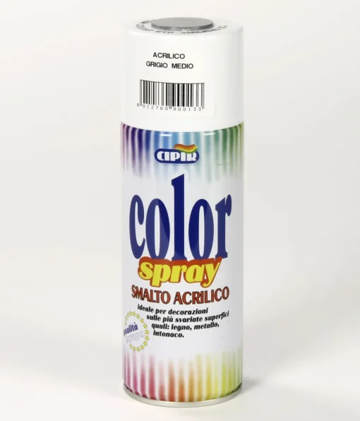 Bissolo Casa Pittura<COLORSPRAY GRIGIO MEDIO 13 400ML: vendita online COLORSPRAY GRIGIO MEDIO 13 400ML in offerta