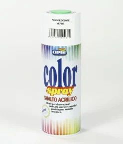 Bissolo Casa Pittura<COLORSPRAY VERDE FLUORESCENTE 37 400ML: vendita online COLORSPRAY VERDE FLUORESCENTE 37 400ML in offerta
