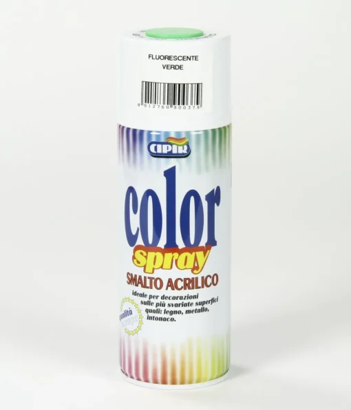 Bissolo Casa Pittura<COLORSPRAY VERDE FLUORESCENTE 37 400ML: vendita online COLORSPRAY VERDE FLUORESCENTE 37 400ML in offerta