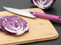 Bissolo Casa Posate Coltelli<COLTELLO DA CUCINA CHEF KNIFE IN ACCIAIO INOX MANICO FUCSIA