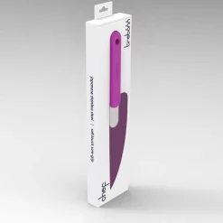 Bissolo Casa Posate Coltelli<COLTELLO DA CUCINA CHEF KNIFE IN ACCIAIO INOX MANICO FUCSIA