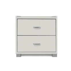 Bissolo Casa Cassettiere E Comodini<COMODINO BIANCO OPACO 2 CASSETTI