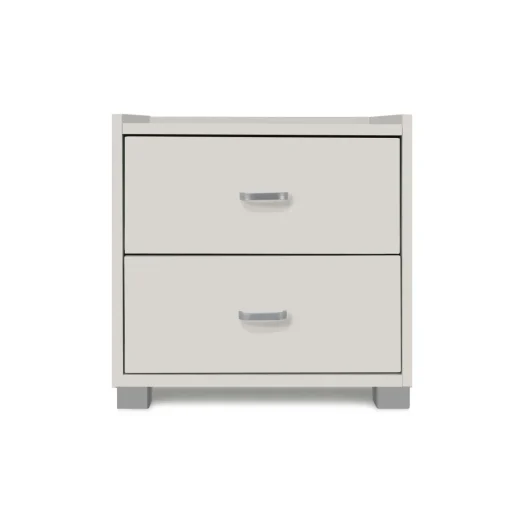 Bissolo Casa Cassettiere E Comodini<COMODINO BIANCO OPACO 2 CASSETTI