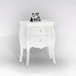 Bissolo Casa Mobili Classici In Arte Povera<COMODINO IN LEGNO BIANCO OPACO : vendita online COMODINO IN LEGNO BIANCO OPACO in offerta