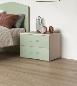 Bissolo Casa Cassettiere E Comodini<COMODINO MOD.TIP CM 53.5X44.5 H.41 OLMO E AGAVE