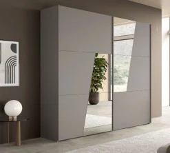Bissolo Casa Armadi Anta Scorrevole<Composizione Armadio Twist Cm 272x65 H. 247 Fango in Offerta online