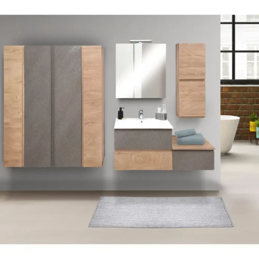 Bissolo Casa Bagni Moderni<COMPOSIZIONE BAGNO IN NOBILITATO KIKI E HIRO