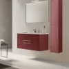 Bissolo Casa Bagni Moderni<COMPOSIZIONE BAGNO LACCATO RUGGINE OPACO