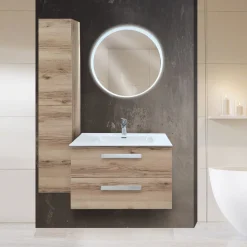 Bissolo Casa Bagni Moderni<COMPOSIZIONE BAGNO MOD. ANGELA QUERCIA NATURALE
