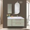 Bissolo Casa Bagni Moderni<COMPOSIZIONE BAGNO MOD. PICTA AGAVE OPACO