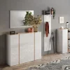 Bissolo Casa Mobili Da Ingresso<Composizione da Ingresso Frame: scarpiera, appendiabiti e specchio