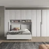 Bissolo Casa Camere Moderne<COMPOSIZIONE PONTE ROVERE NORDICO E FANGO