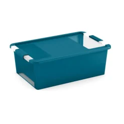 Bissolo Casa Cambio Stagione Contenitori<CONTENITORE BI BOX IN PLASTICA OTTANIO 55X35 H. 19CM 26LT: vendita online CONTENITORE BI BOX IN PLASTICA OTTANIO 55X35 H. 19CM 26LT in offerta