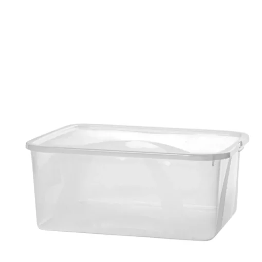 Bissolo Casa Cambio Stagione Contenitori<CONTENITORE LONA IN PLASTICA TRASPARENTE 42X35.1 H. 17.2CM 9LT: vendita online CONTENITORE LONA IN PLASTICA TRASPARENTE 42X35.1 H. 17.2CM 9LT in offerta
