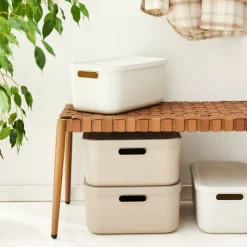 Bissolo Casa Cambio Stagione Contenitori<CONTENITORE MULTI BOX ALBULA LIGHT VISCHIO BIANCO 39.5X23.5 H. 17.7CM 12LT: vendita online CONTENITORE MULTI BOX ALBULA LIGHT VISCHIO BIANCO 39.5X23.5 H. 17.7CM 12LT in offerta