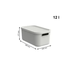 Bissolo Casa Cambio Stagione Contenitori<CONTENITORE MULTI BOX ALBULA LIGHT VISCHIO BIANCO 39.5X23.5 H. 17.7CM 12LT: vendita online CONTENITORE MULTI BOX ALBULA LIGHT VISCHIO BIANCO 39.5X23.5 H. 17.7CM 12LT in offerta