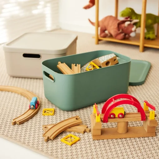 Bissolo Casa Cambio Stagione Contenitori<CONTENITORE MULTI BOX ALBULA LIGHT VISCHIO VERDE 39.5X23.5 H. 17.7CM 12LT: vendita online CONTENITORE MULTI BOX ALBULA LIGHT VISCHIO VERDE 39.5X23.5 H. 17.7CM 12LT in offerta