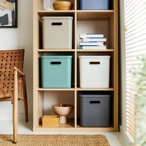Bissolo Casa Cambio Stagione Contenitori<CONTENITORE MULTI BOX ALBULA LIGHT ANTRACITE 37X29 H. 29.5CM 27LT: vendita online CONTENITORE MULTI BOX ALBULA LIGHT ANTRACITE 37X29 H. 29.5CM 27LT in offerta