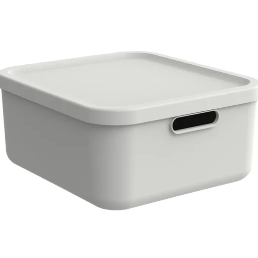 Bissolo Casa Cambio Stagione Contenitori<CONTENITORE MULTI BOX ALBULA LIGHT VISCHIO BIANCO 39.5X35.5 H. 17.7CM 20LT: vendita online CONTENITORE MULTI BOX ALBULA LIGHT VISCHIO BIANCO 39.5X35.5 H. 17.7CM 20LT in offerta