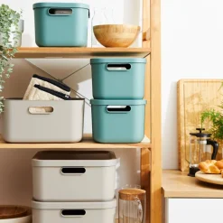 Bissolo Casa Cambio Stagione Contenitori<CONTENITORE MULTI BOX ALBULA LIGHT VISCHIO BIANCO 39.5X35.5 H. 17.7CM 20LT: vendita online CONTENITORE MULTI BOX ALBULA LIGHT VISCHIO BIANCO 39.5X35.5 H. 17.7CM 20LT in offerta