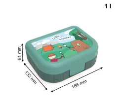 Bissolo Casa Conservazione Cibi Porta Pranzo<Contenitore portamerende per bambini: porta merende per scuola