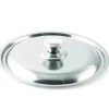 Bissolo Casa Cottura Coperchi<COPERCHIO IN ACCIAIO INOX 18/CR LUCIDO DIAM. 22
