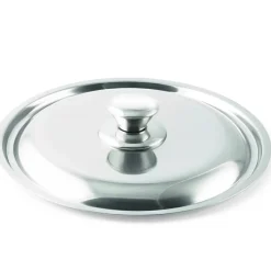 Bissolo Casa Cottura Coperchi<COPERCHIO IN ACCIAIO INOX 18/CR LUCIDO DIAM. 22