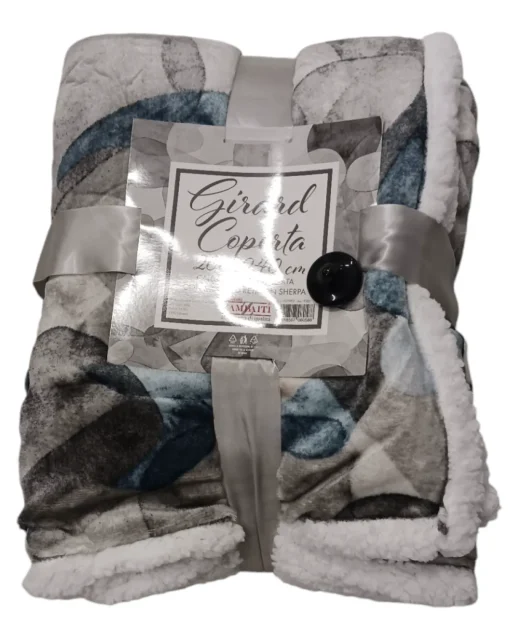 Bissolo Casa Coperte, Piumini, Trapunte Coperte<Coperta Alias Flanella e Sherpa 150x200 cm: Coperta Morbida e Accogliente