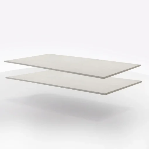 Bissolo Casa Accessori Armadi<COPPIA 2 RIPIANI MODELLO SYSTEMA CM 122,8 EFFETTO TESSUTO LIBERTY