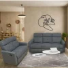 Bissolo Casa Coppie Divani<COPPIA DIVANI ENEA IN TESSUTO GRIGIO