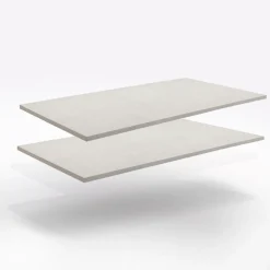 Bissolo Casa Accessori Armadi<COPPIA RIPIANI CM 99 LIBERTY EFFETTO TESSUTO