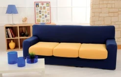 Bissolo Casa Copridivano E Copripoltrona Copridivani<COPRIDIVANO COVER SOFA' 3P BLU 180: vendita online COPRIDIVANO COVER SOFA' 3P BLU 180 in offerta