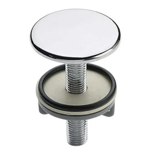 Bissolo Casa Accessori Rubinetteria<COPRIFORO BOMBATO PER LAVABO IN OTTONE CROMATO