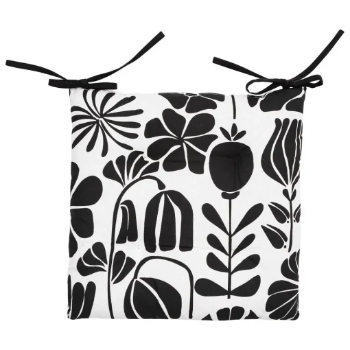 Bissolo Casa Coprisedie<COPRISEDIA TRAPUNTATO TWISTED LIME 38X38 CM FANTASIA BIANCO/NERO: vendita online COPRISEDIA TRAPUNTATO TWISTED LIME 38X38 CM FANTASIA BIANCO/NERO in offerta