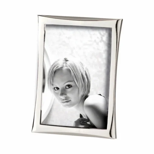 Bissolo Casa Porta Foto E Cornici Porta Foto<CORNICE IN METALLO LUCIDO ARGENTO 13X18CM: vendita online CORNICE IN METALLO LUCIDO ARGENTO 13X18CM in offerta