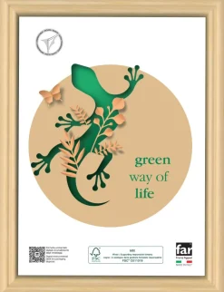 Bissolo Casa Porta Foto E Cornici Cornici<CORNICE MORESCO IN LEGNO E CRILEX NATURALE 40X50CM: vendita online CORNICE MORESCO IN LEGNO E CRILEX NATURALE 40X50CM in offerta