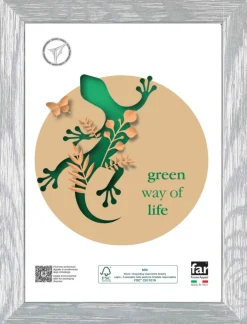 Bissolo Casa Porta Foto E Cornici Cornici<CORNICE NEWMAN O/A IN LEGNO E CRILEX ARGENTO 50X70CM: vendita online CORNICE NEWMAN O/A IN LEGNO E CRILEX ARGENTO 50X70CM in offerta