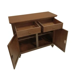 Bissolo Casa Credenze E Vetrine In Arte Povera|Credenze E Vetrine<CREDENZA 2 ANTE IN LEGNO NOCE in vendita online